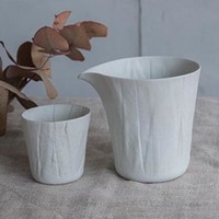 ceramic mimic fabric 冷酒セット