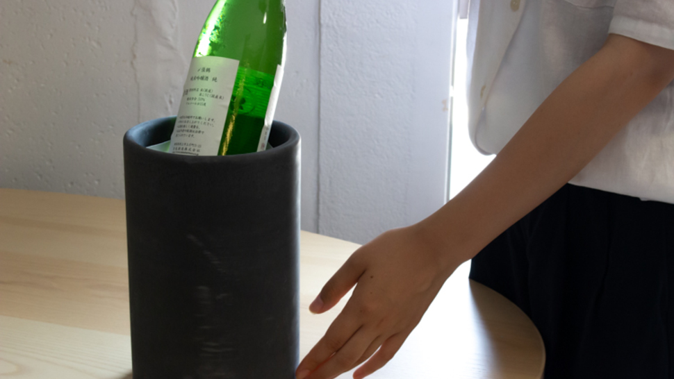 BOTTLE COOLER(ブラック)の使用写真 ボトル