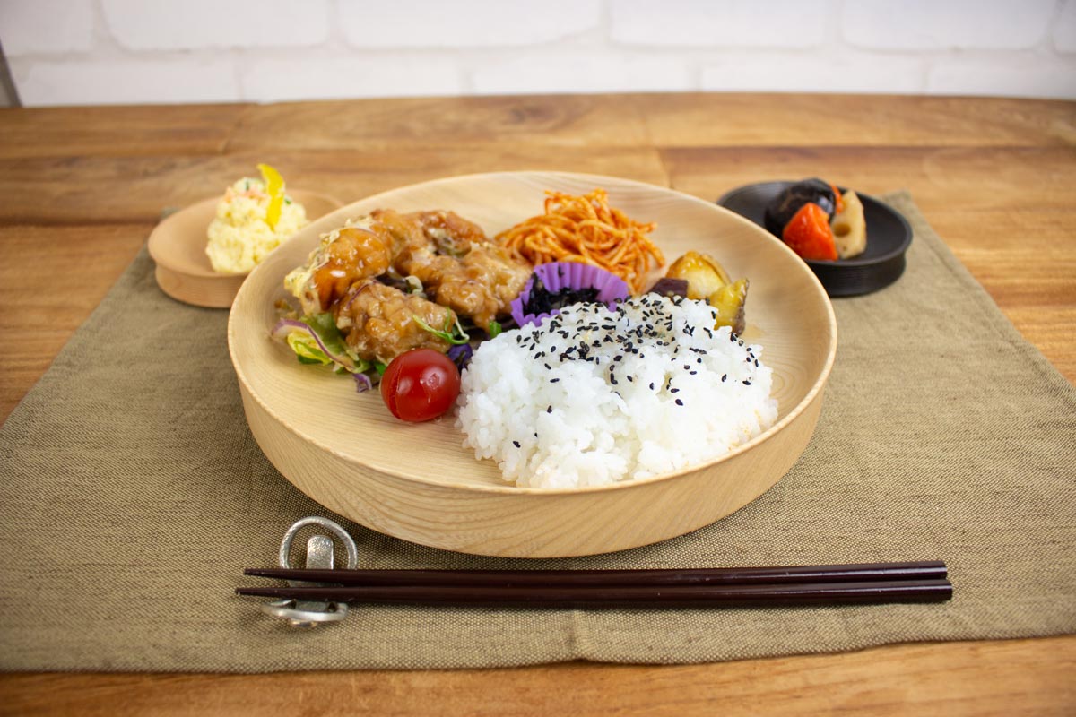 お家でワンプレートランチができるお皿