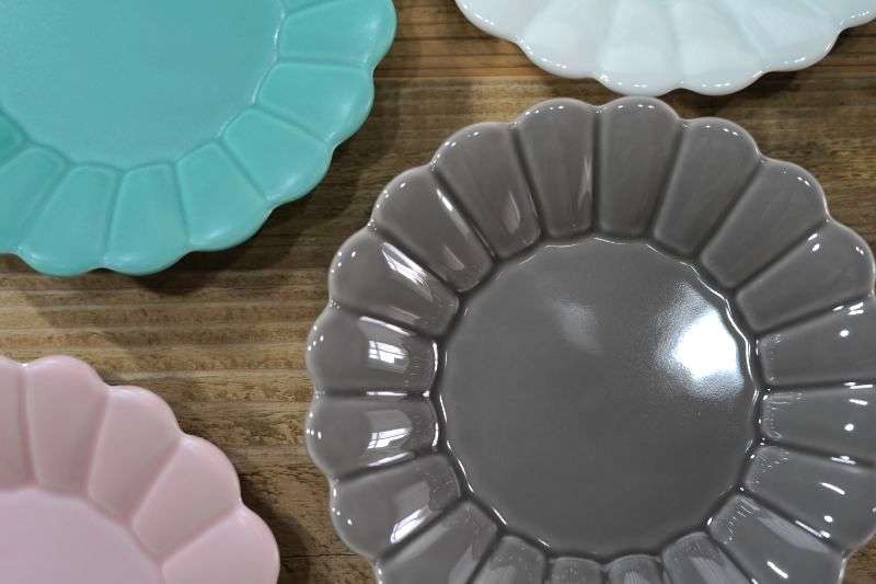 キクワリ 丸皿 石丸陶芸 Craft Store