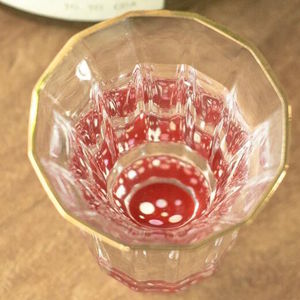 金杯(万華鏡)水玉 / 螺鈿硝子 杯