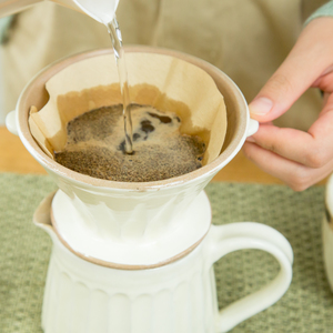 粉引きしのぎ コーヒードリッパー&ピッチャーセット